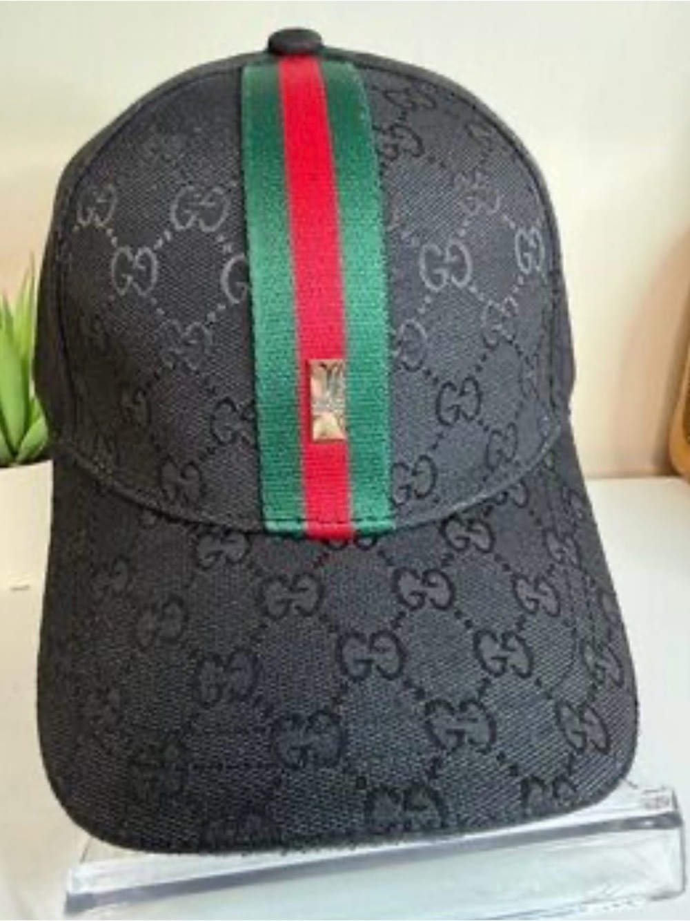 New Men’s Luxury Black Adjustable Hat